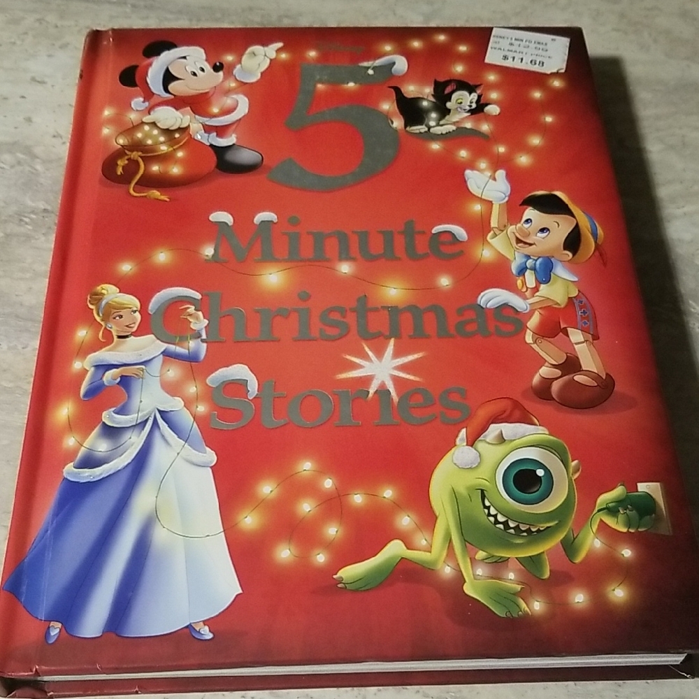 5 Minute Disney Christmas Stories Book